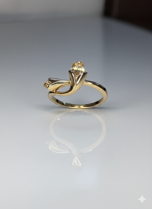 XUPING - Anillos - Oro Laminado 18K