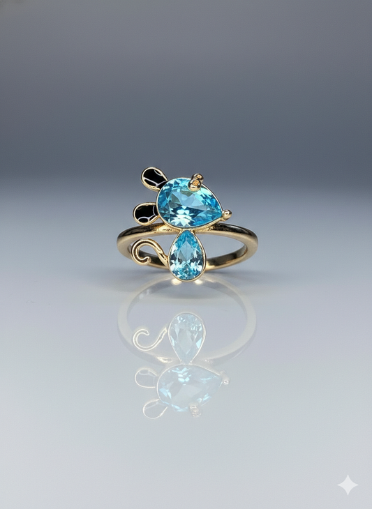 XUPING - Anillos - Oro Laminado 18K