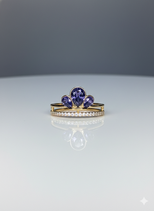 XUPING - Anillos - Oro Laminado 18K