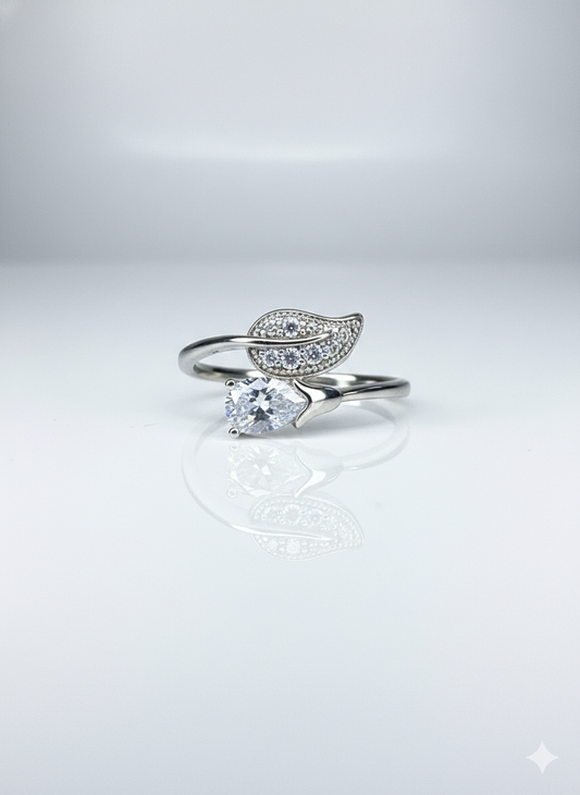 XUPING - Anillos - Oro Laminado Blanco