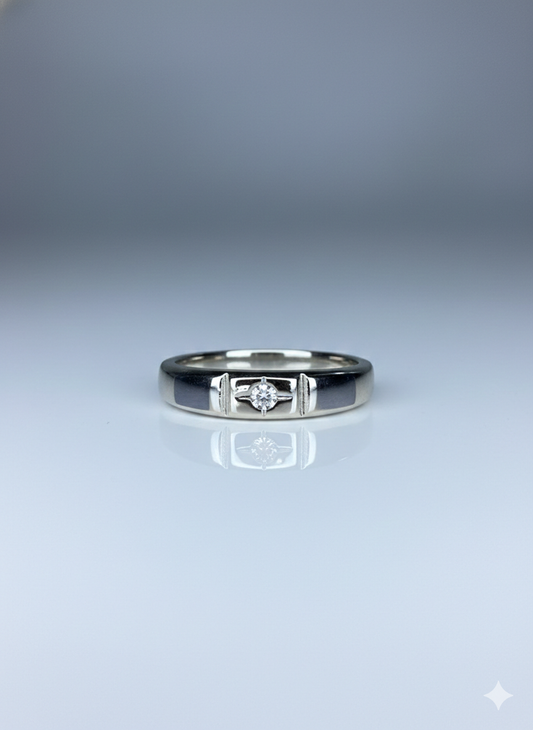 XUPING - Anillos - Oro Laminado Blanco