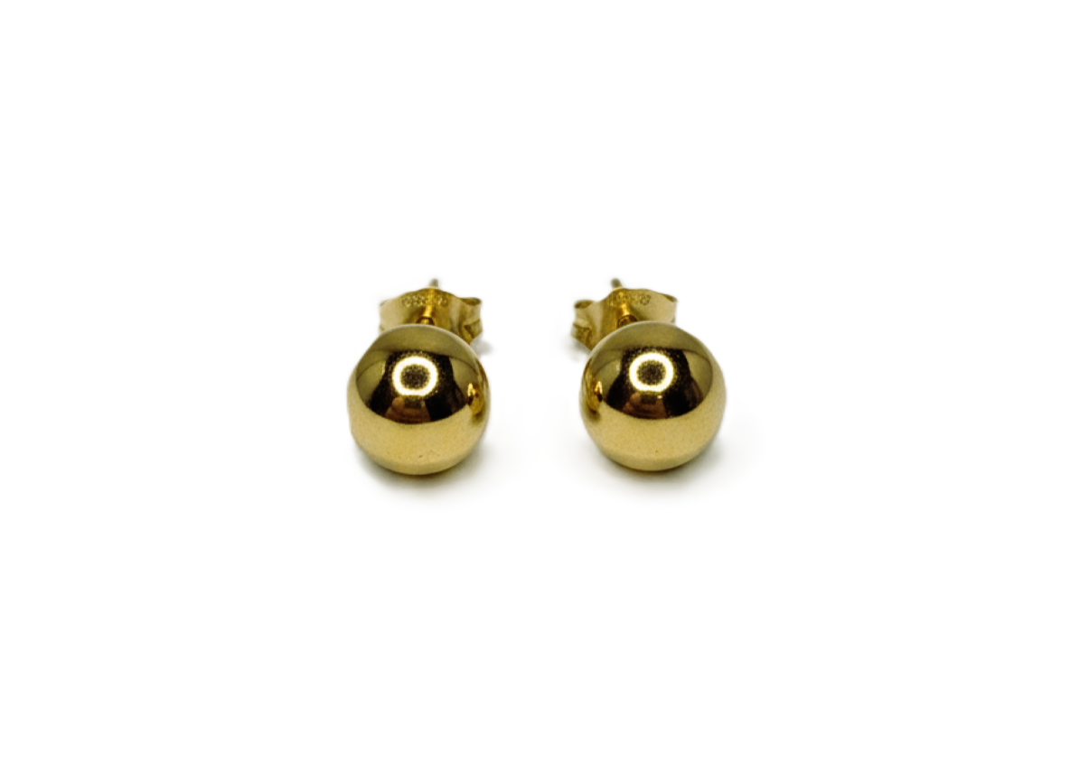 CM - Aros - Balin Liso - Oro Laminado 14k