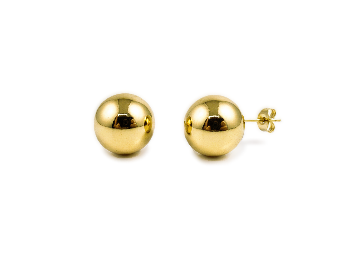 CM - Aros - Balin Liso - Oro Laminado 14k