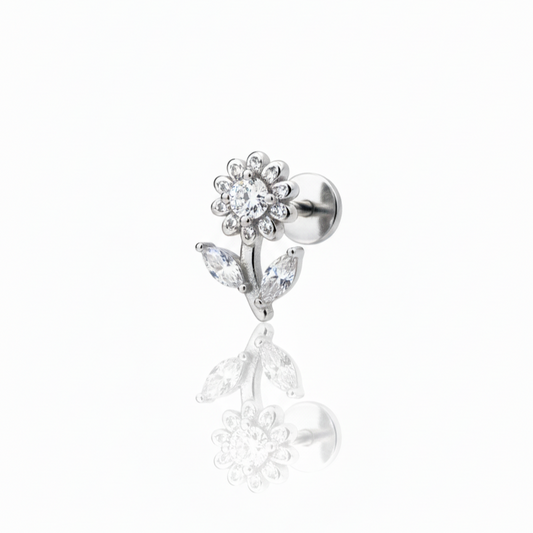XUPING - Piercing - Oro Laminado Blanco
