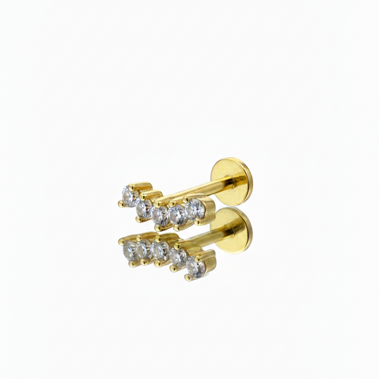 XUPING - Piercing - Oro Laminado 14k