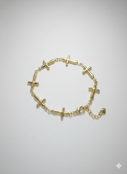 XUPING - Pulseras - Oro Laminado 14k