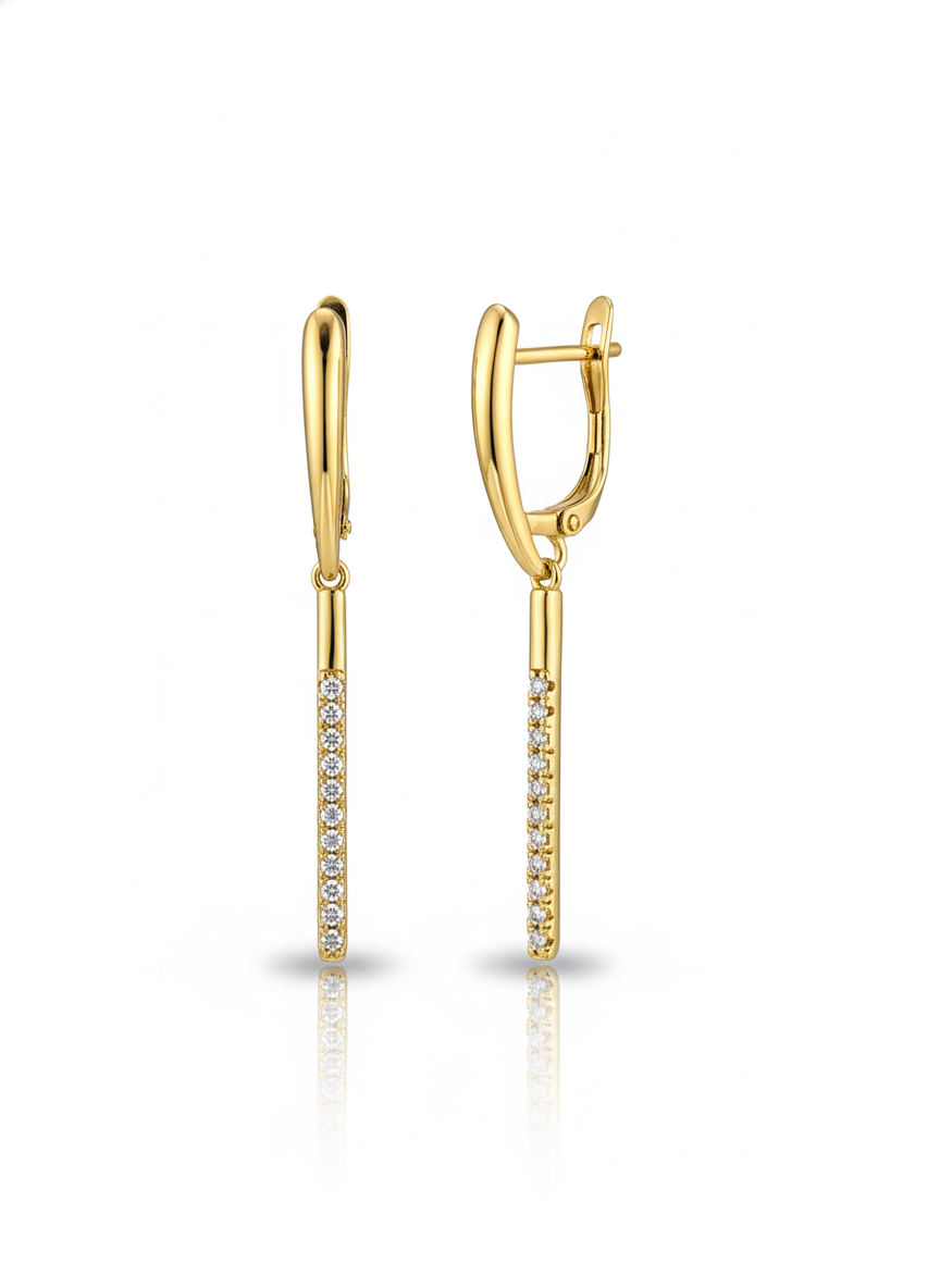 XUPING - Aros - Oro Laminado 14k