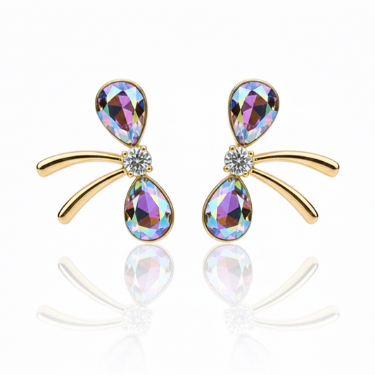 XUPING JING JING - Aros - Cristales Swarovski 14k