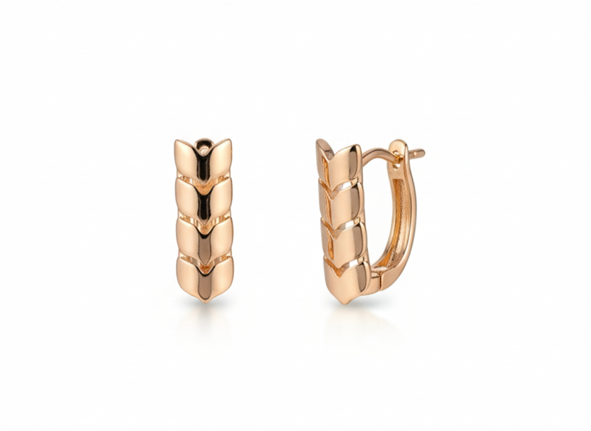 XUPING - Aros - Oro Laminado 18k