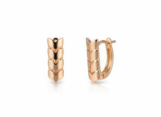 XUPING - Aros - Oro Laminado 18k