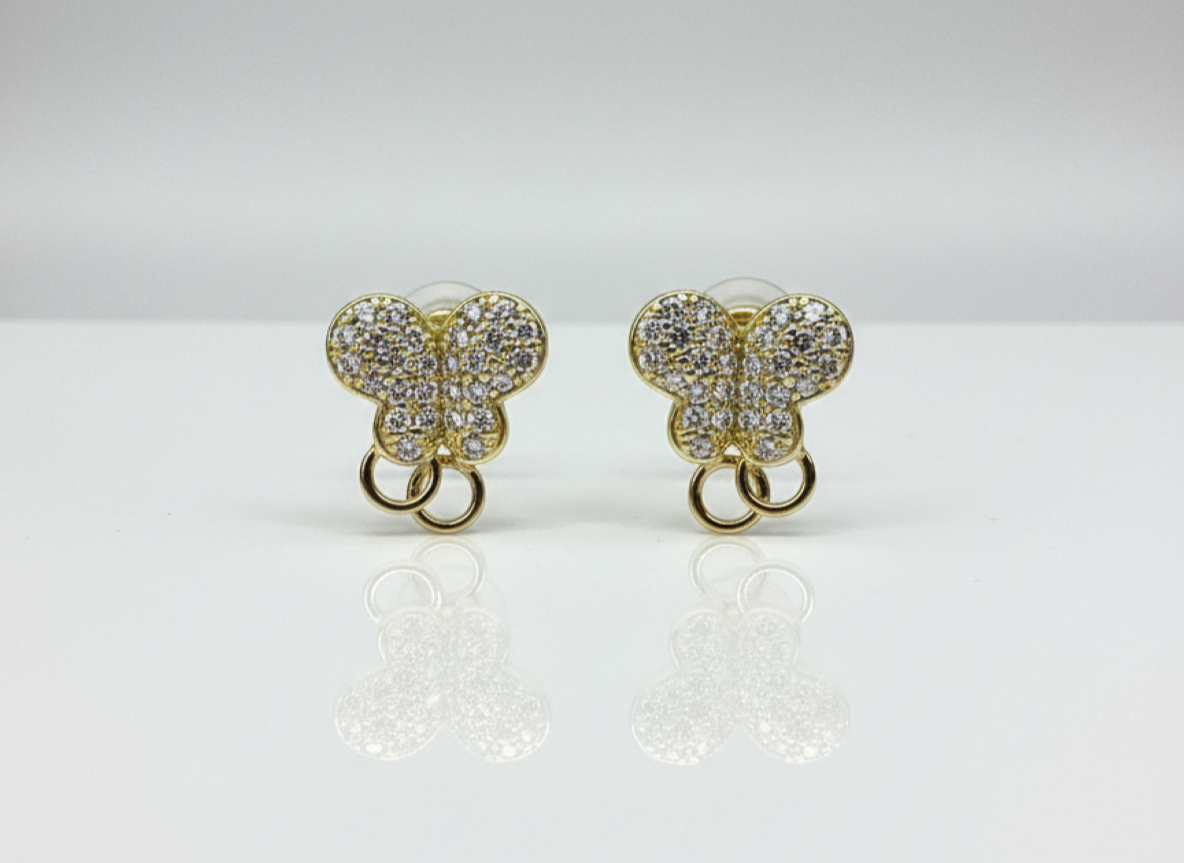 XUPING - Aros - Oro Laminado 14k