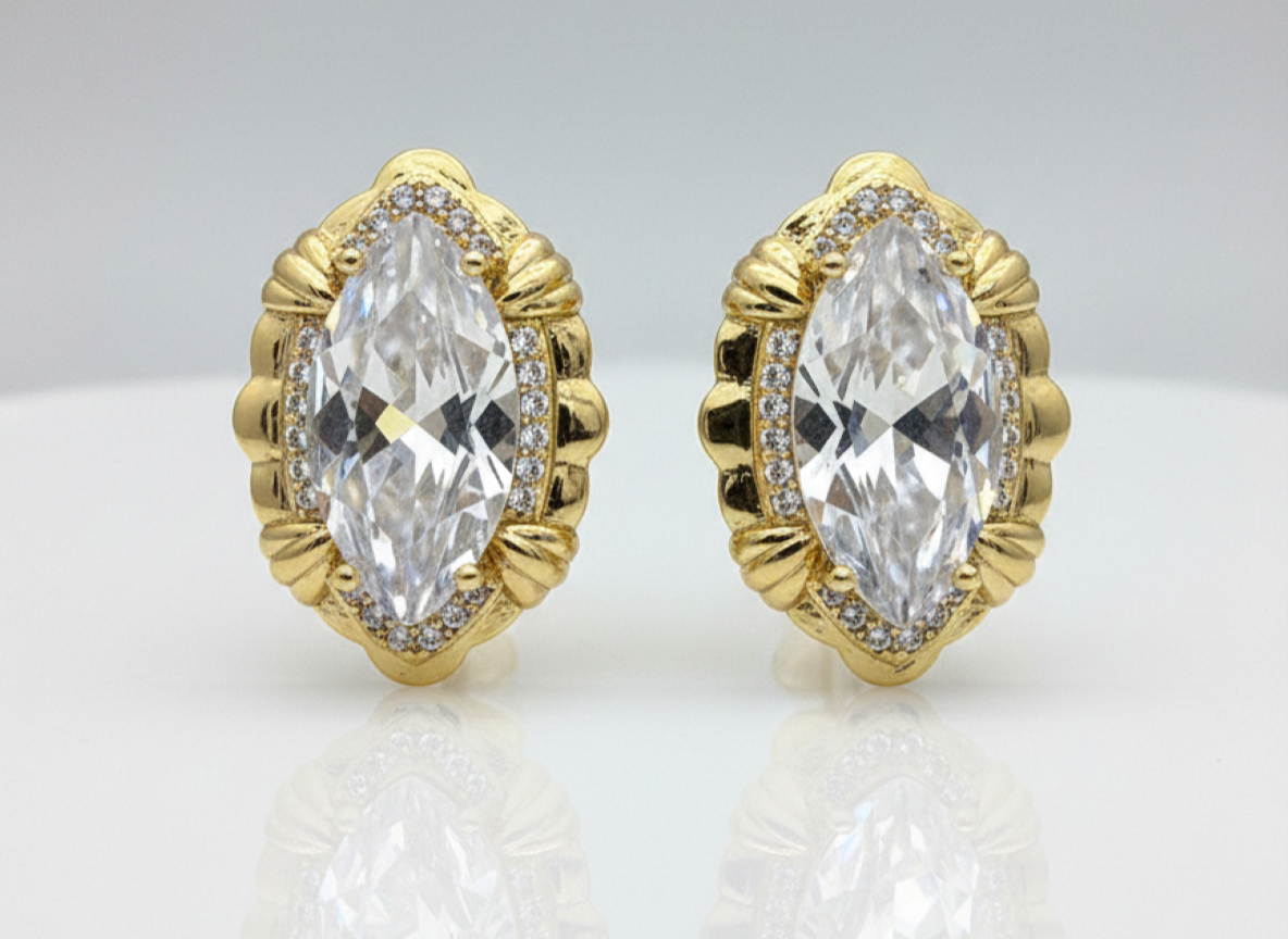 XUPING - Aros - Oro Laminado 14k