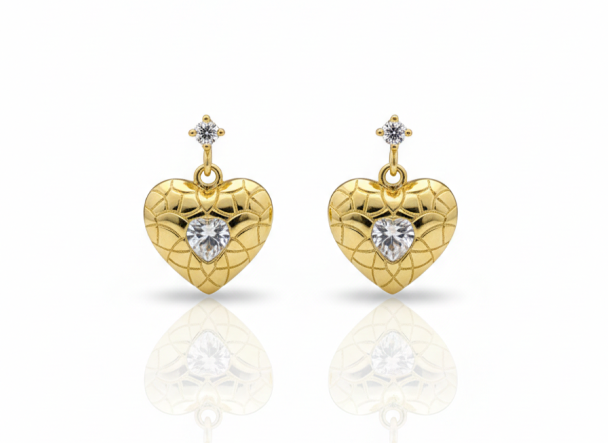 XUPING - Aros - Oro Laminado 14k