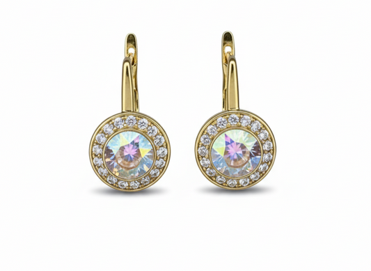 XUPING JIN JIN - Aros - Cristales Swarovski 14k