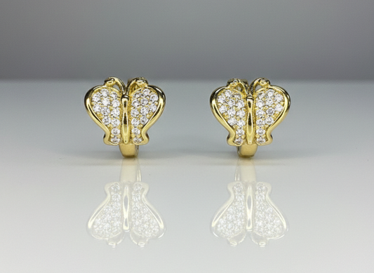 XUPING - Aros - Oro Laminado 14k
