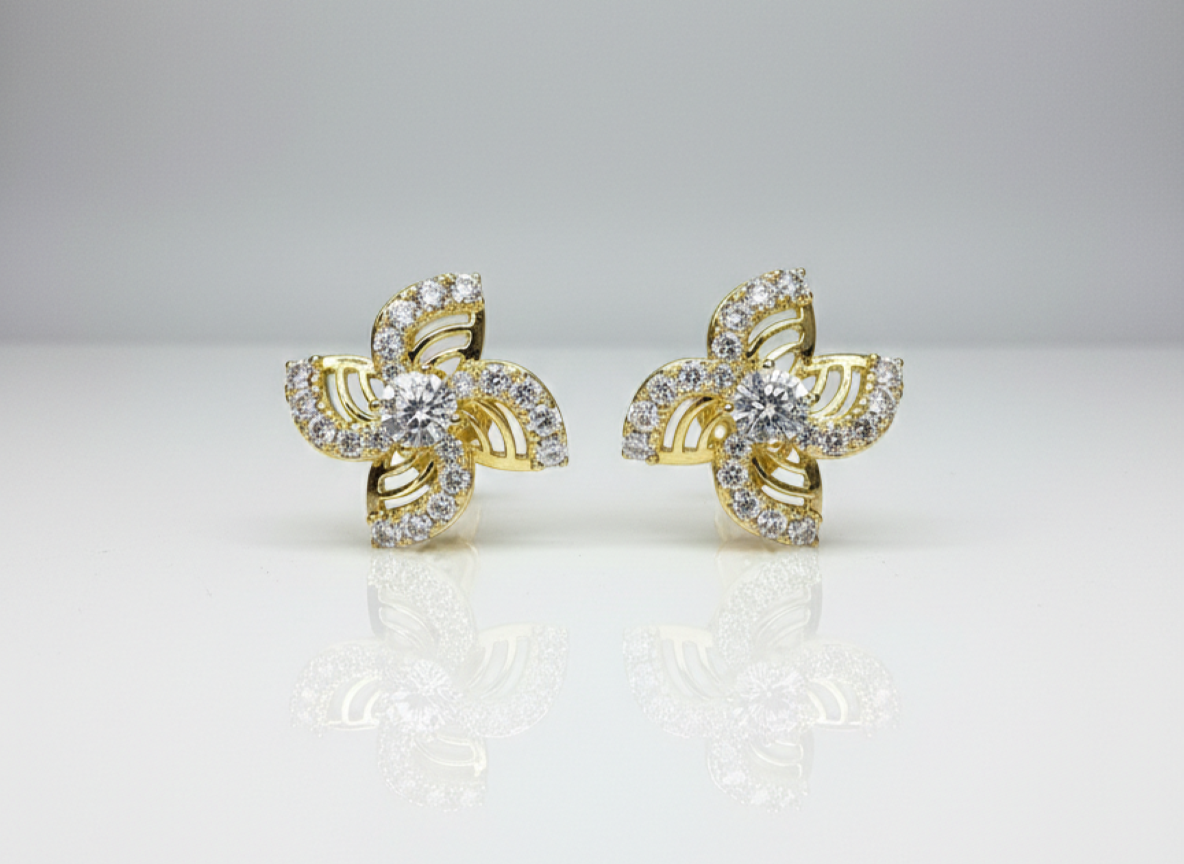 XUPING - Aros - Oro Laminado 14k