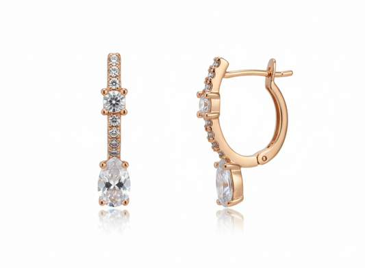 XUPING - Aros - Oro Laminado 18k