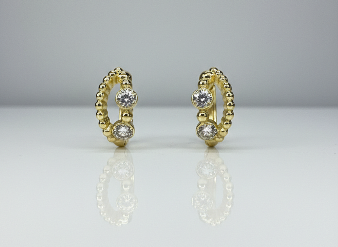 XUPING - Aros - Oro Laminado 14k