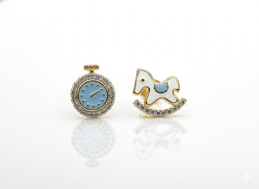 XUPING - Aros - Oro Laminado 18k