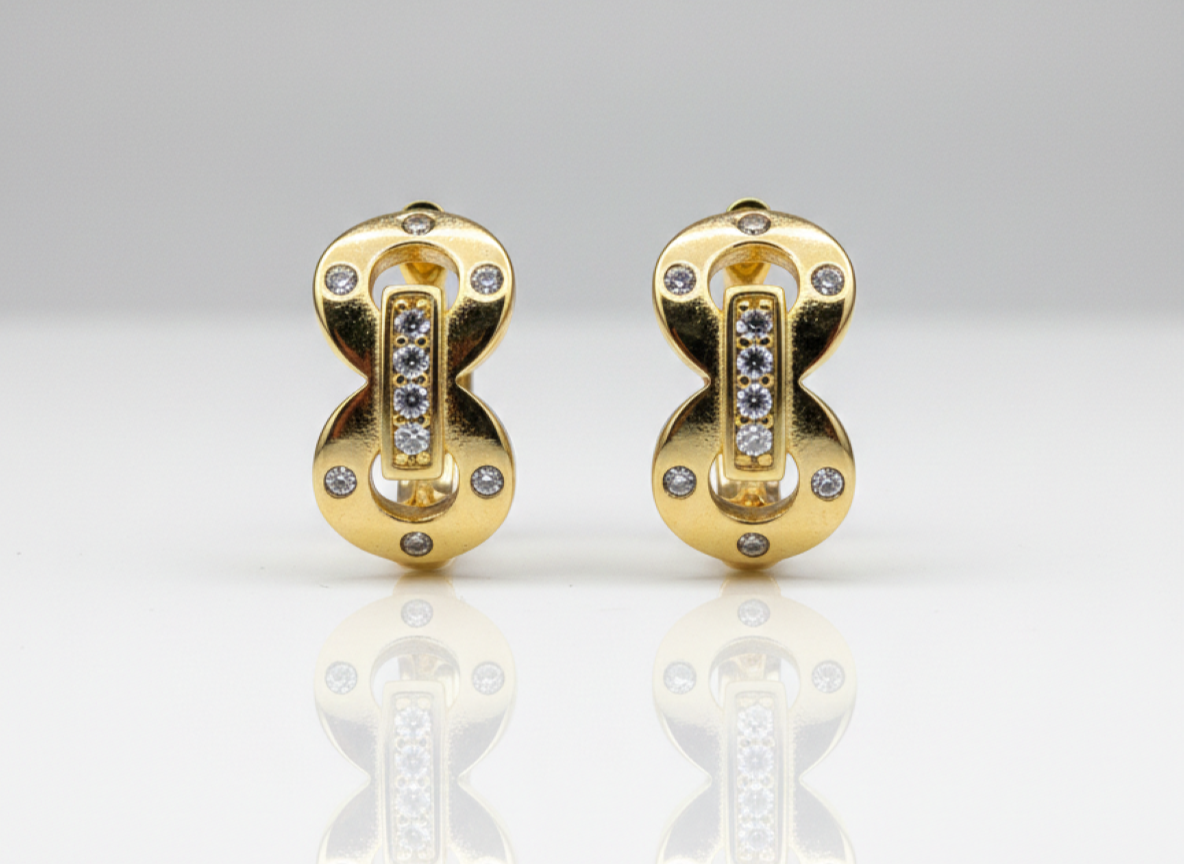 XUPING - Aros - Oro Laminado 14k