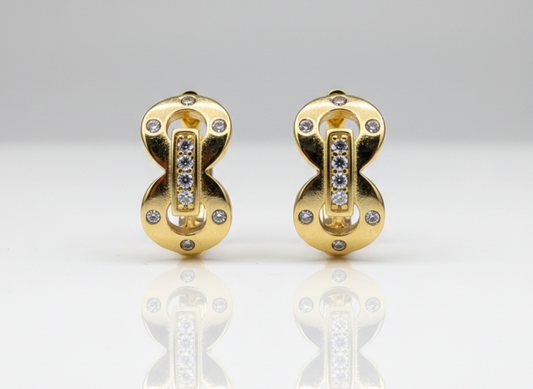XUPING - Aros - Oro Laminado 14k