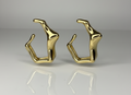 XUPING - Aros - Oro Laminado 14k