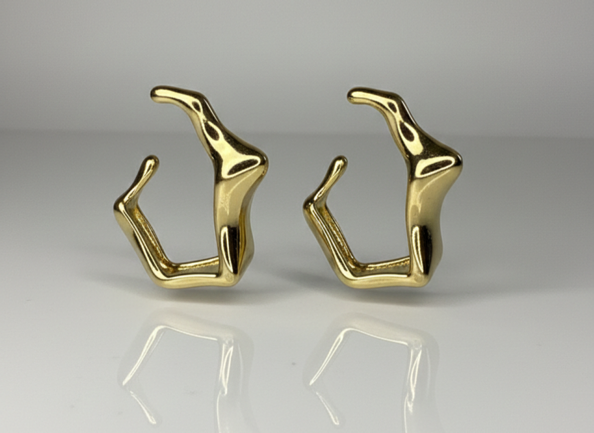 XUPING - Aros - Oro Laminado 14k