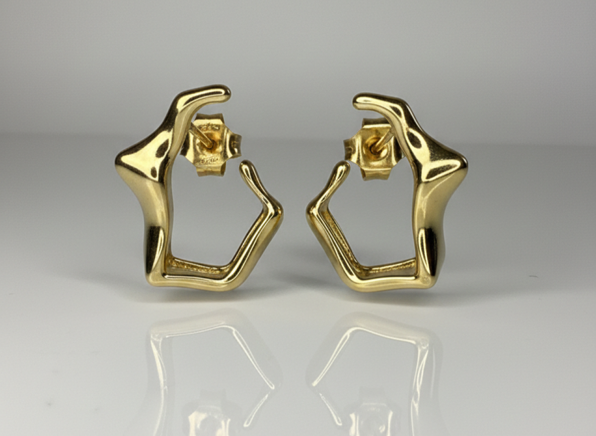 XUPING - Aros - Oro Laminado 14k