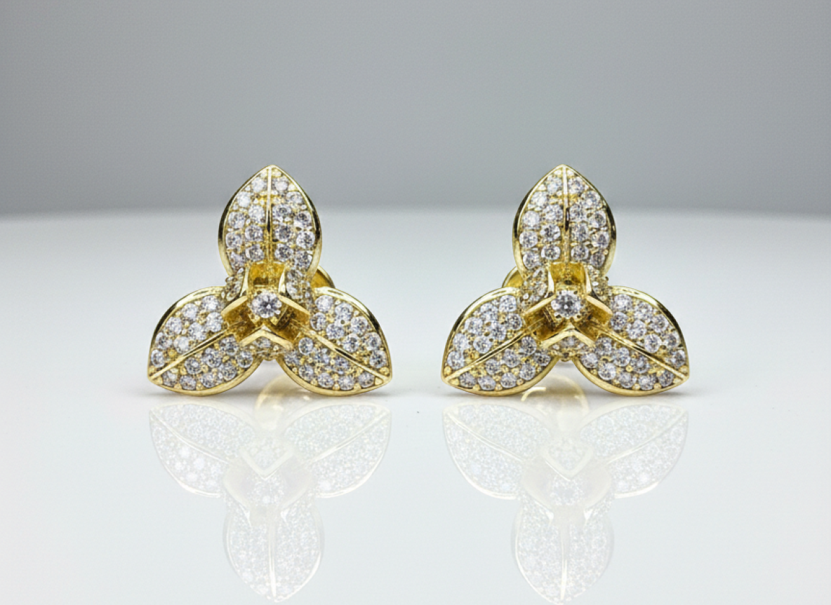 XUPING - Aros - Oro Laminado 14k