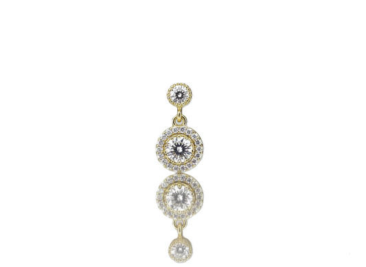 XUPING - Aros - Oro Laminado 14k