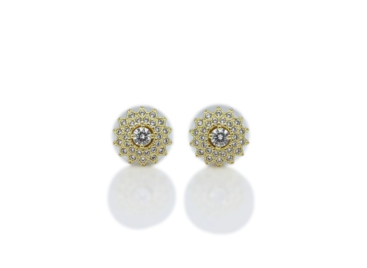 XUPING - Aros - Oro Laminado 14k